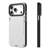 Apple iPhone 17 Pro Max Kılıf M-safe Şarj Özellikli Basit Mat Deri Desenli Youngkit Tech Fashion Serisi Kapak