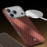 Apple iPhone 17 Pro Max Kılıf M-Safe Şarj Özellikli Benks ArmorAir ArmorGrid Serisi Kevlar Kapak