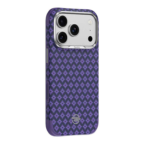 Apple iPhone 17 Pro Max Kılıf M-Safe Şarj Özellikli Benks ArmorPro ArmorEdge X9 Serisi Kevlar Karbon Kapak