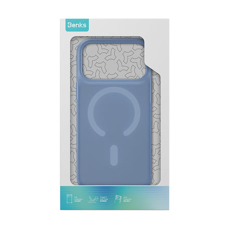 Apple iPhone 17 Pro Max Kılıf M-Safe Şarj Özellikli Benks C-Magnet Lucid ArmorPro Kapak