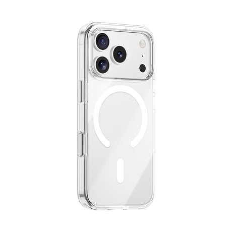 Apple iPhone 17 Pro Max Kılıf M-safe Şarj Özellikli Benks ​​​​​​Crystal Serisi Şeffaf Kapak