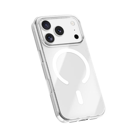 Apple iPhone 17 Pro Max Kılıf M-safe Şarj Özellikli Benks ​​​​​​Crystal Serisi Şeffaf Kapak