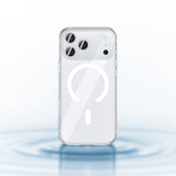 Apple iPhone 17 Pro Max Kılıf M-safe Şarj Özellikli Benks ​​​​​​Crystal Serisi Şeffaf Kapak