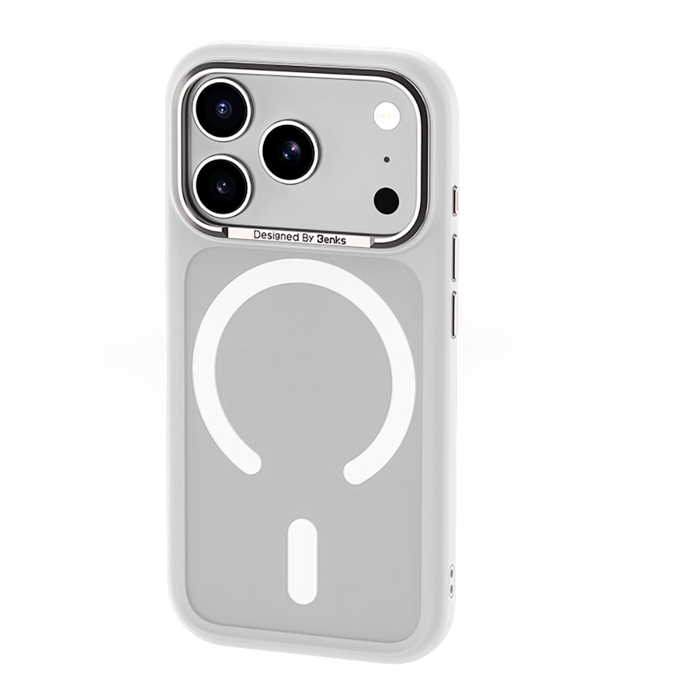 Apple iPhone 17 Pro Max Kılıf M-Safe Şarj Özellikli Benks Mist C-Magnet Kapak