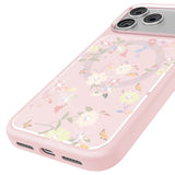 Apple iPhone 17 Pro Max Kılıf M-safe Şarj Özellikli Çiçek Tasarımlı Mutural Flower Serisi Kapak