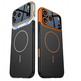 Apple iPhone 17 Pro Max Kılıf M-safe Şarj Özellikli Çift Parçalı Zore Napoli Kapak