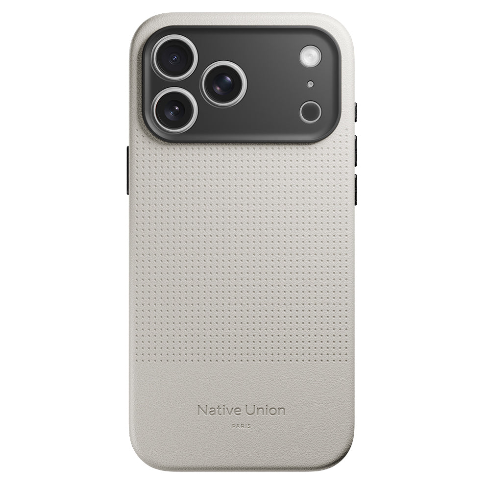 Apple iPhone 17 Pro Max Kılıf M-safe Şarj Özellikli Deri Dokulu Native Union 2025 Active Serisi Kapak