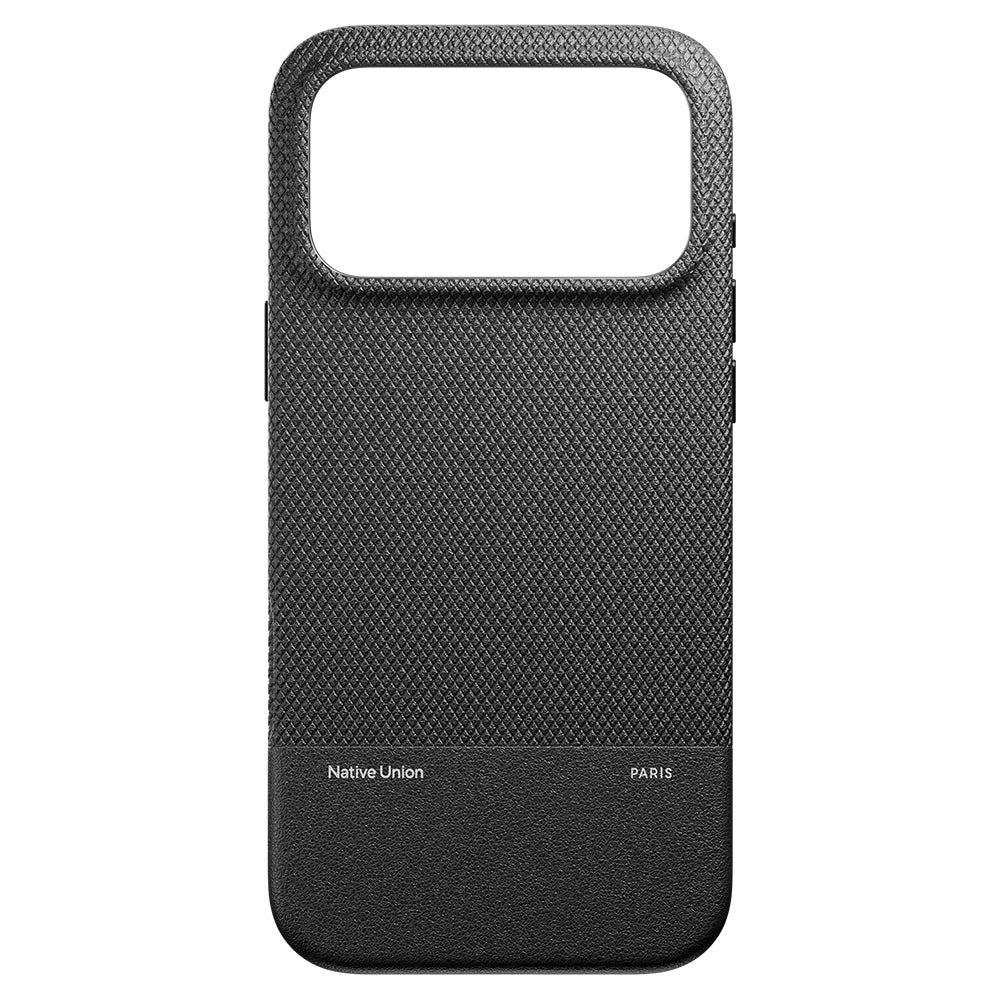 Apple iPhone 17 Pro Max Kılıf M-safe Şarj Özellikli Deri Dokulu Native Union RE Classic Serisi Kapak