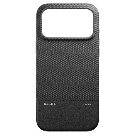 Apple iPhone 17 Pro Max Kılıf M-safe Şarj Özellikli Deri Dokulu Native Union RE Classic Serisi Kapak