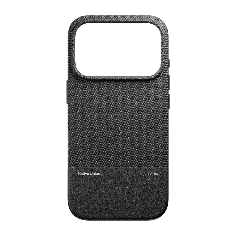 Apple iPhone 17 Pro Max Kılıf M-safe Şarj Özellikli Deri Dokulu Native Union RE Classic Serisi Kapak