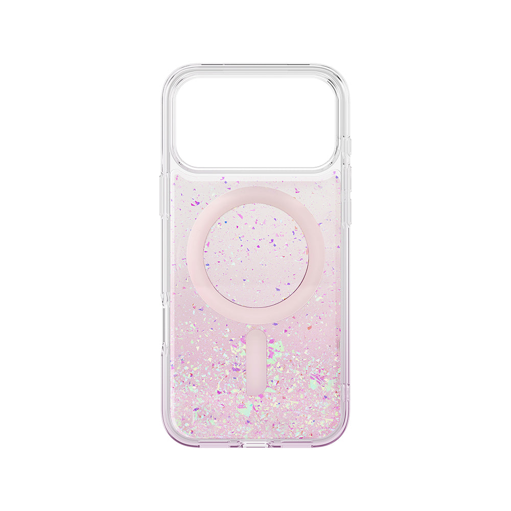 Apple iPhone 17 Pro Max Kılıf M-safe Şarj Özellikli Hologram Parçalı Coehl Rosara Kapak
