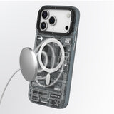 Apple iPhone 17 Pro Max Kılıf M-safe Şarj Özellikli Kamera Denetim Butonlu Youngkit Technology Serisi Kapak