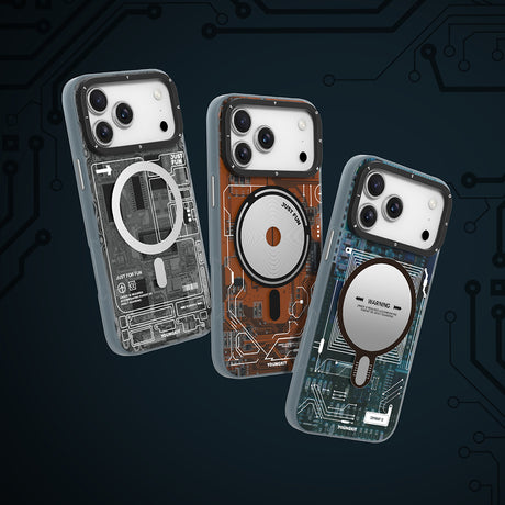 Apple iPhone 17 Pro Max Kılıf M-safe Şarj Özellikli Kamera Denetim Butonlu Youngkit Technology Serisi Kapak