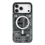 Apple iPhone 17 Pro Max Kılıf M-safe Şarj Özellikli Kamera Denetim Butonlu Youngkit Technology Serisi Kapak