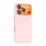 Apple iPhone 17 Pro Max Kılıf M-Safe Şarj Özellikli Kamera Korumalı Zore Elio Sert PC Kapak