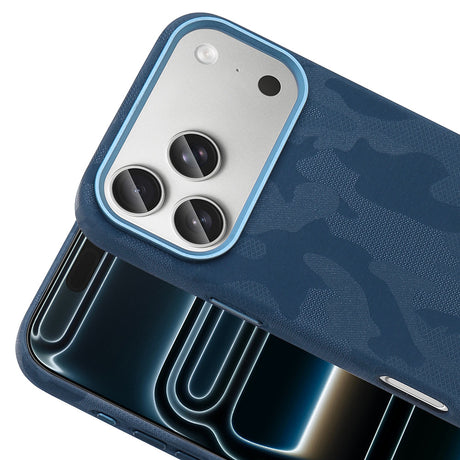 Apple iPhone 17 Pro Max Kılıf M-Safe Şarj Özellikli Kamuflaj Tasarımlı Zore Sera Sert PC Kapak