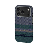 Apple iPhone 17 Pro Max Kılıf M-safe Şarj Özellikli Karbon Fiber Tasarımlı Benks Aurora ArmorPro Kevlar Kapak