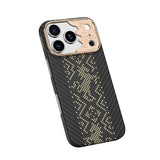 Apple iPhone 17 Pro Max Kılıf M-safe Şarj Özellikli Karbon Fiber Tasarımlı Benks Knight ArmorAir Kevlar Kapak