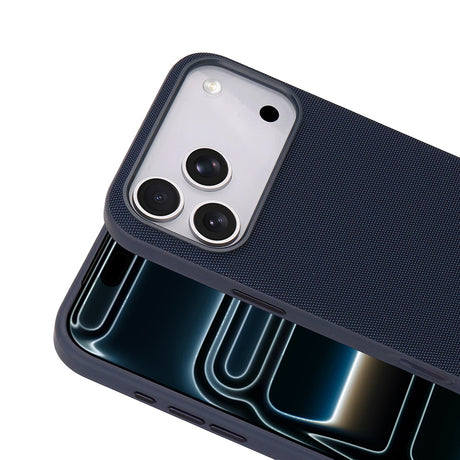 Apple iPhone 17 Pro Max Kılıf M-Safe Şarj Özellikli Kumaş Tasarımlı Zore Miami Sert PC Kapak