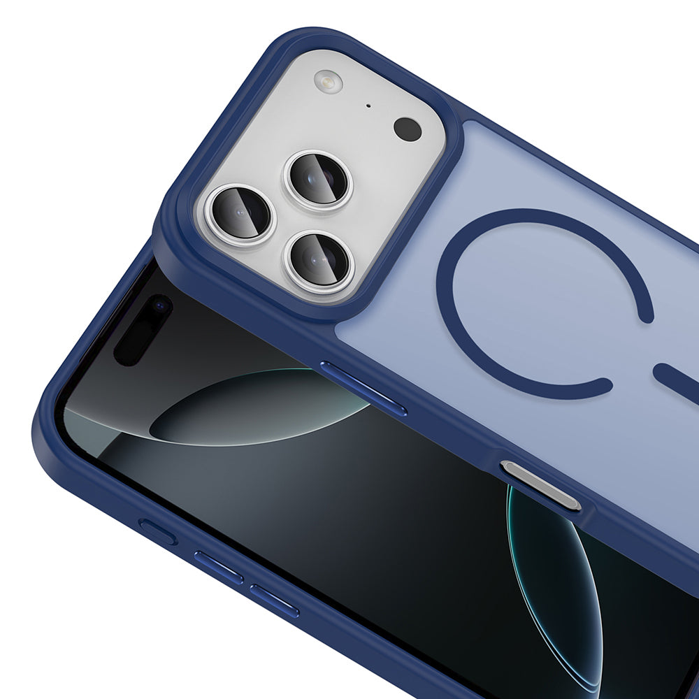 Apple iPhone 17 Pro Max Kılıf M-safe Şarj Özellikli Mat Arka Yüzey Zore Sio Kapak