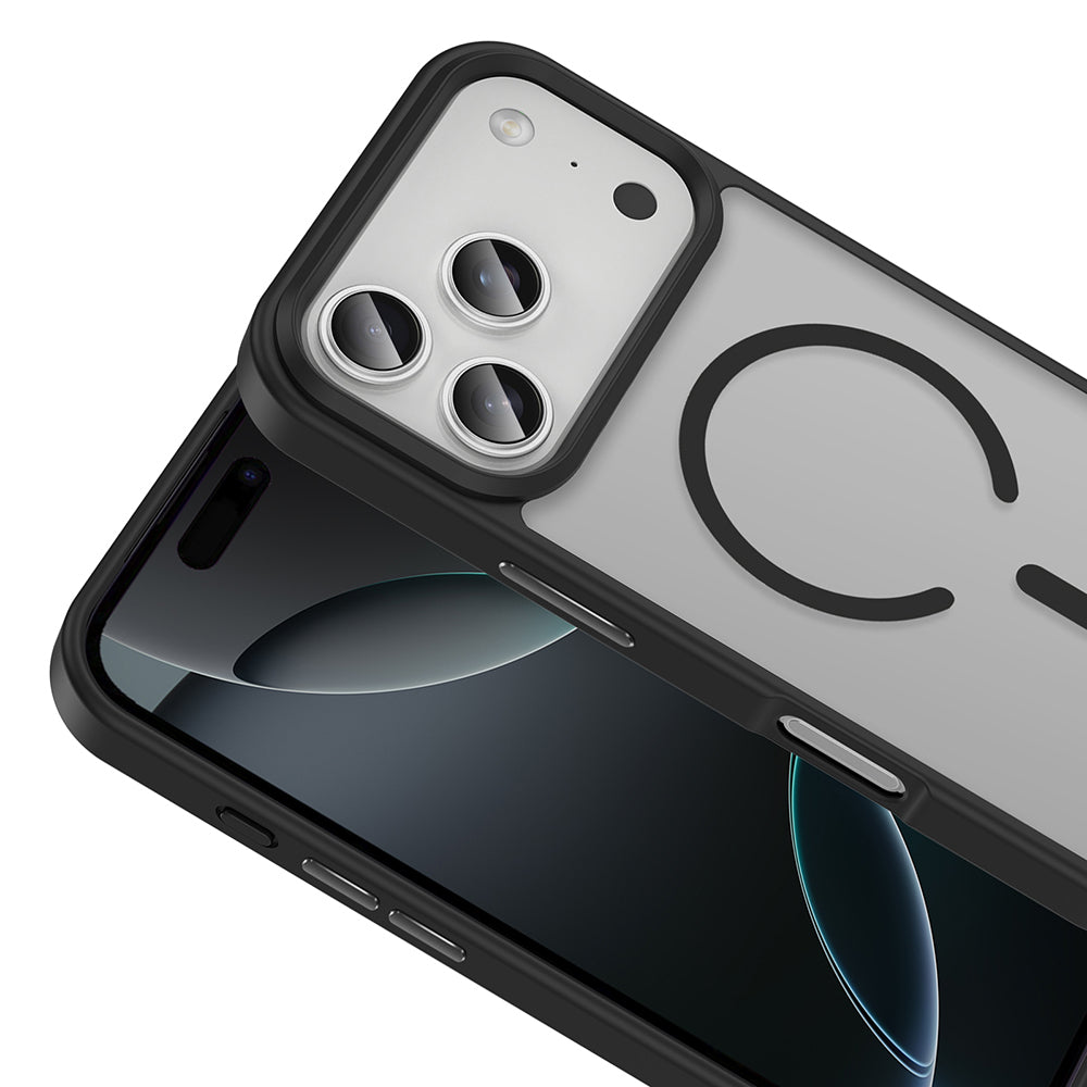 Apple iPhone 17 Pro Max Kılıf M-safe Şarj Özellikli Mat Arka Yüzey Zore Sio Kapak