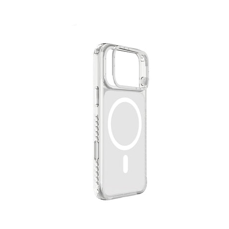 Apple iPhone 17 Pro Max Kılıf M-safe Şarj Özellikli Metal Kamera Çerçeveli Airbag Tasarımlı Lenyes CK221 Sert PC Kapak