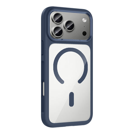 Apple iPhone 17 Pro Max Kılıf M-Safe Şarj Özellikli Metal Kamera Çerçeveli Zore Tiko Kapak