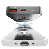 Apple iPhone 17 Pro Max Kılıf M-safe Şarj Özellikli Metal Kamera Standlı Lenyes CK226 PC Kapak