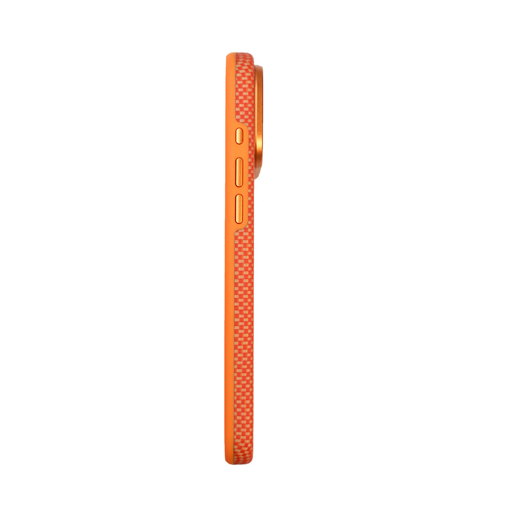 Apple iPhone 17 Pro Max Kılıf M-safe Şarj Özellikli Mohseven 1500D Aramid Fiber Kapak