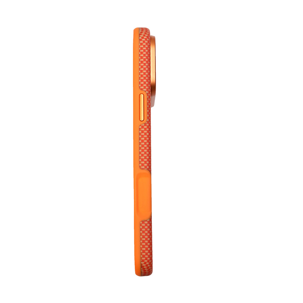 Apple iPhone 17 Pro Max Kılıf M-safe Şarj Özellikli Mohseven 1500D Aramid Fiber Kapak
