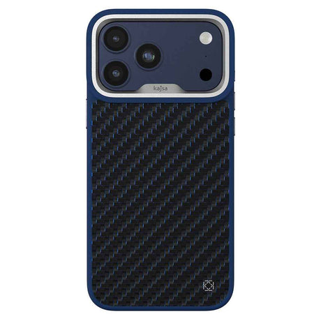 Apple iPhone 17 Pro Max Kılıf M-safe Şarj Özellikli O-Ring Kajsa Carbon Fiber Serisi Kapak