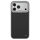 Apple iPhone 17 Pro Max Kılıf M-safe Şarj Özellikli O-Ring Kajsa Carbon Fiber Serisi Kapak