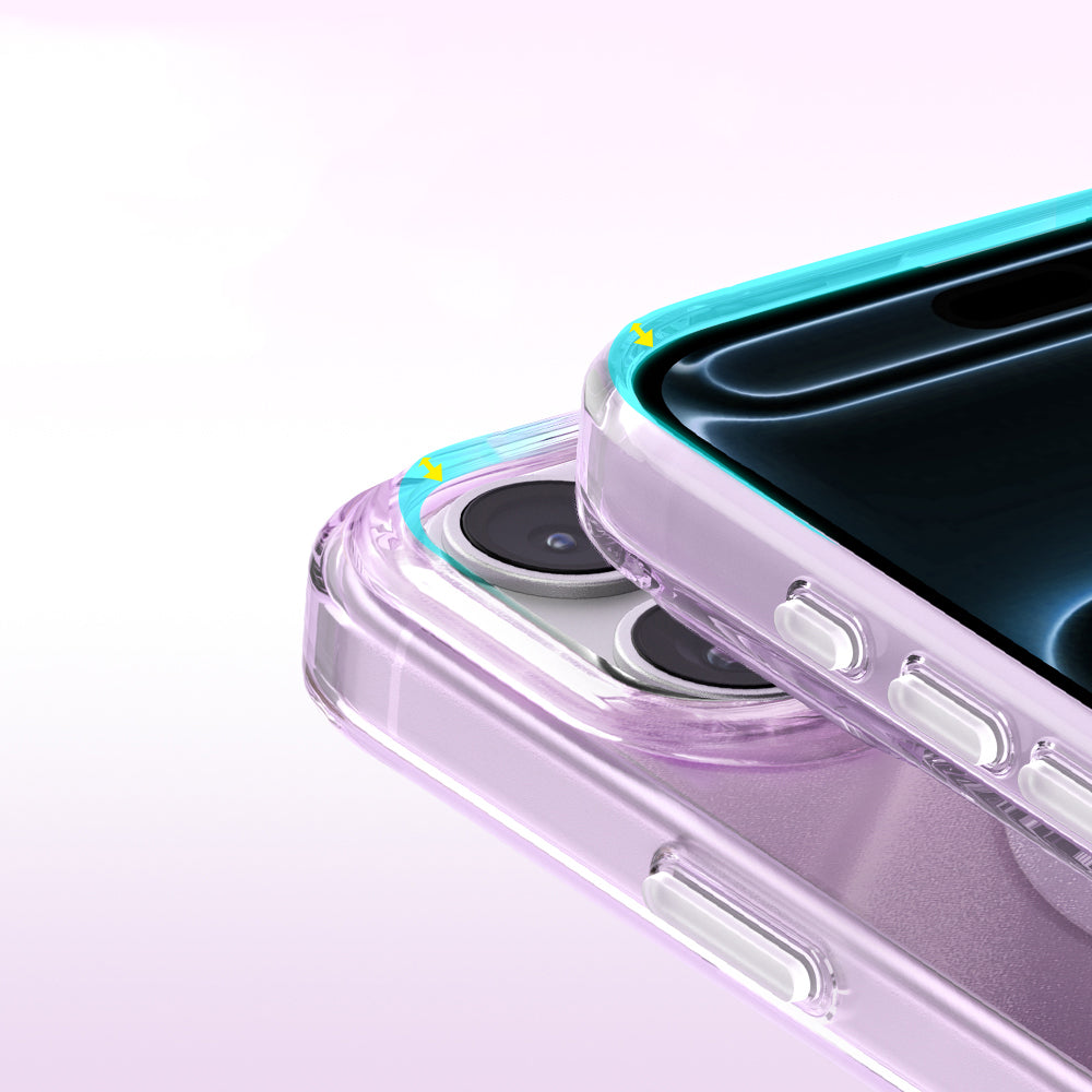 Apple iPhone 17 Pro Max Kılıf M-Safe Şarj Özellikli Orjinal Swarovski Taşlı Zore Paris Rovix Sert PC Kapak