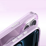Apple iPhone 17 Pro Max Kılıf M-Safe Şarj Özellikli Orjinal Swarovski Taşlı Zore Paris Rovix Sert PC Kapak
