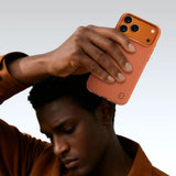 Apple iPhone 17 Pro Max Kılıf M-Safe Şarj Özellikli Polimerik Deri Raptic Urban Nano Kapak