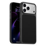 Apple iPhone 17 Pro Max Kılıf M-Safe Şarj Özellikli PU Zore Paris Trexo Sert PC Kapak