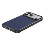Apple iPhone 17 Pro Max Kılıf M-Safe Şarj Özellikli PU Zore Paris Trexo Sert PC Kapak
