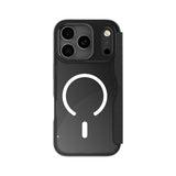 Apple iPhone 17 Pro Max Kılıf M-Safe Şarj Özellikli Raptic Air Folio Şeffaf Kartlıklı Kapaklı Kılıf