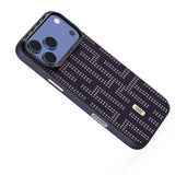 Apple iPhone 17 Pro Max Kılıf M-safe Şarj Özellikli Raptic Aramid Dual Grid Serisi Karbon Kapak