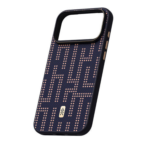 Apple iPhone 17 Pro Max Kılıf M-safe Şarj Özellikli Raptic Aramid Dual Grid Serisi Karbon Kapak