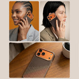 Apple iPhone 17 Pro Max Kılıf M-safe Şarj Özellikli Raptic Aramid Dual Serenity Serisi Karbon Kapak