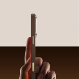 Apple iPhone 17 Pro Max Kılıf M-safe Şarj Özellikli Raptic Aramid Dual Serenity Serisi Karbon Kapak