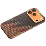 Apple iPhone 17 Pro Max Kılıf M-safe Şarj Özellikli Raptic Aramid Dual Ultra Serenity Serisi Karbon Kapak