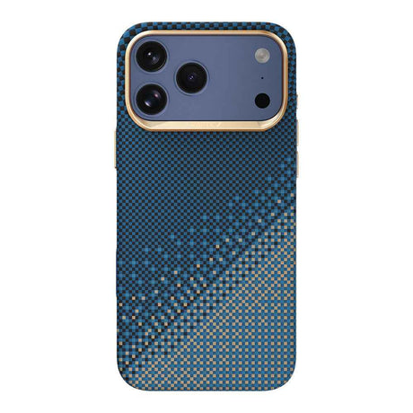 Apple iPhone 17 Pro Max Kılıf M-safe Şarj Özellikli Raptic Aramid Dual Ultra Serenity Serisi Karbon Kapak