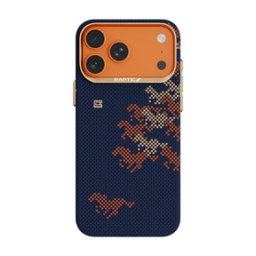 Apple iPhone 17 Pro Max Kılıf M-safe Şarj Özellikli Raptic Aramid Skin Chivalry Serisi Karbon Kapak