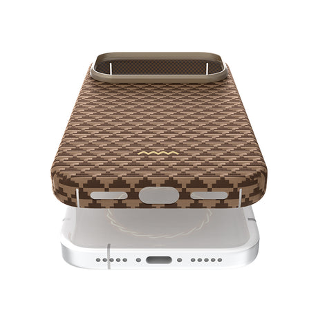 Apple iPhone 17 Pro Max Kılıf M-safe Şarj Özellikli Raptic Aramid Skin Origin Serisi Kapak