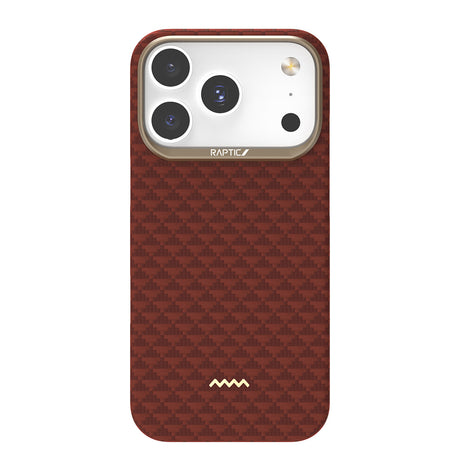 Apple iPhone 17 Pro Max Kılıf M-safe Şarj Özellikli Raptic Aramid Skin Origin Serisi Kapak