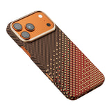 Apple iPhone 17 Pro Max Kılıf M-safe Şarj Özellikli Raptic Aramid Skin Serenity Serisi Karbon Kapak