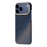 Apple iPhone 17 Pro Max Kılıf M-safe Şarj Özellikli Raptic Aramid Skin Serenity Serisi Karbon Kapak