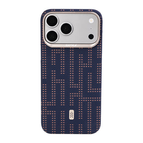 Apple iPhone 17 Pro Max Kılıf M-safe Şarj Özellikli Raptic Aramid Skin Serisi Karbon Kapak